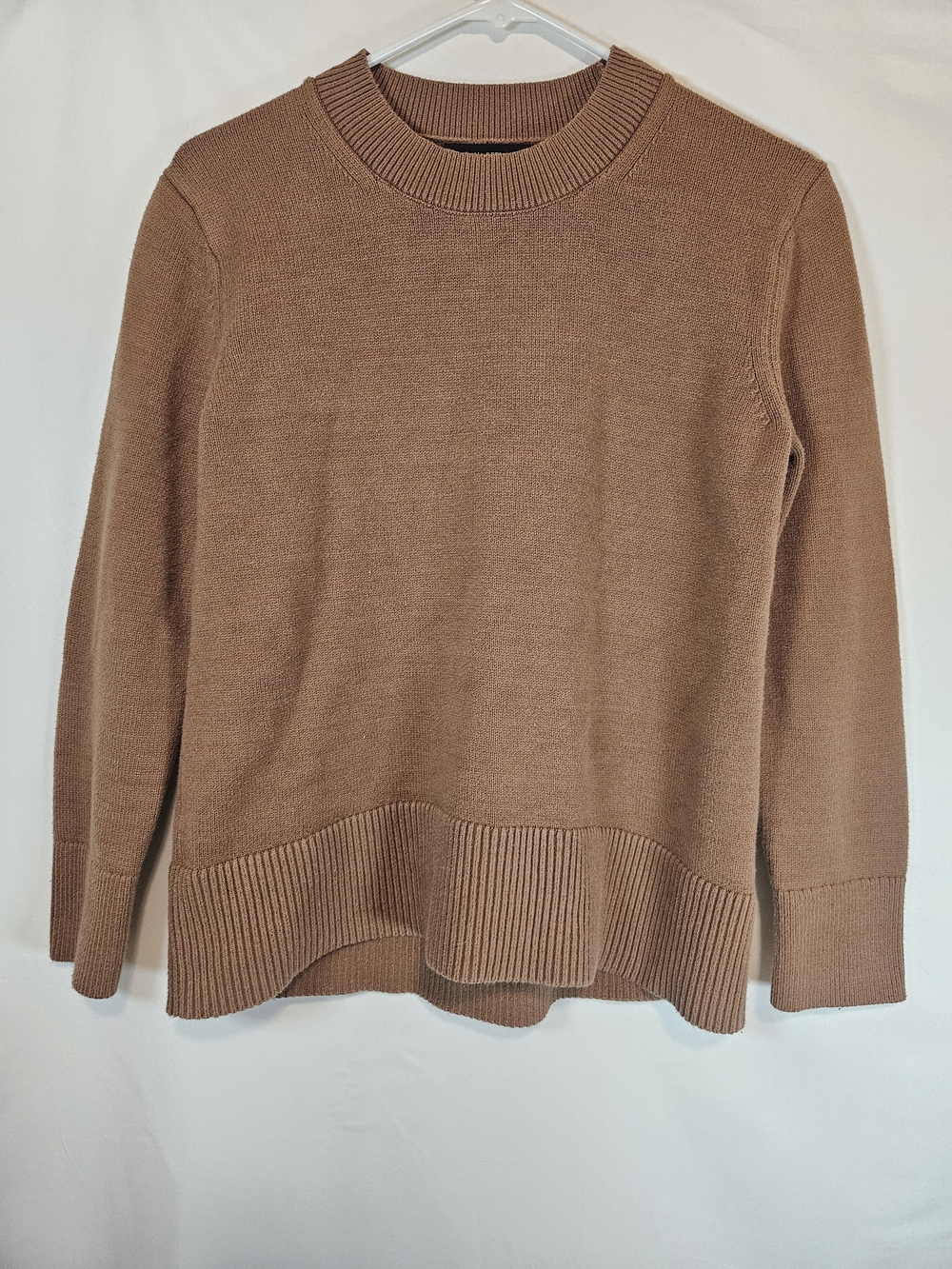 Banana Republic Scoop Neck Sweater in Camel Brown